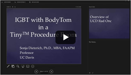 IGBT with BodyTom in a Tiny™ Procedure Room